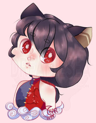 anime chib, shaded