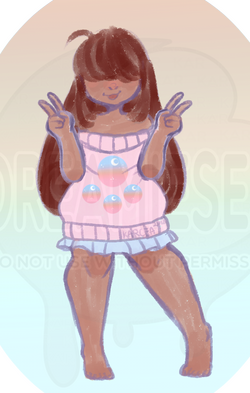 sketchy peachy, sketchy shaded, simple bg