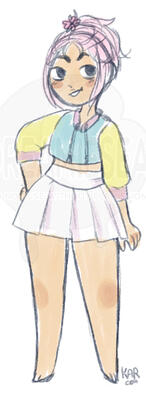 sketchy sorta peachy, sketchy flat